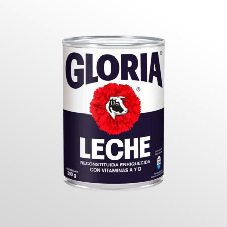 Leche Gloria Reconstituida Entera Lata 390 g