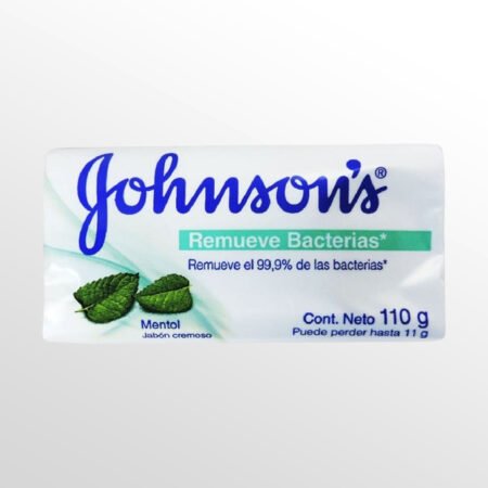 johnsons jabón remueve bacterias 110 gr